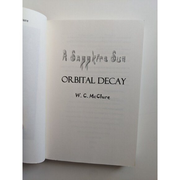 Lot of 3 WC McClure Books - Perihelion, Orbital Decay / Sapphire Sun, Onyx: 05 - Picture 12 of 16